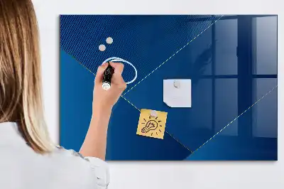 Pizarra magnética para dibujar diseño de abstracción decorativa