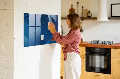 Pizarra magnética para dibujar diseño de abstracción decorativa