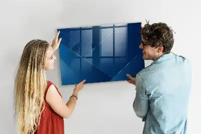Pizarra magnética para dibujar diseño de abstracción decorativa