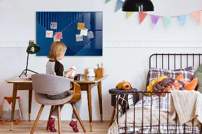 Pizarra magnética para dibujar diseño de abstracción decorativa