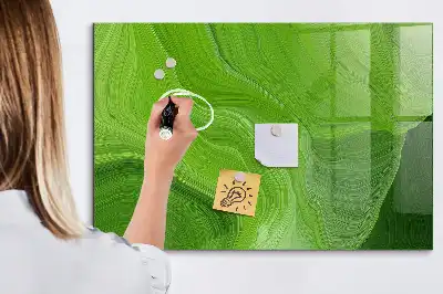 Pizarra magnética para dibujar diseño olas modernas