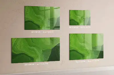 Pizarra magnética para dibujar diseño olas modernas
