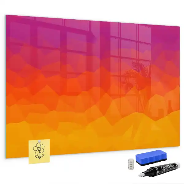 Pizarra magnética con rotulador modelo Amanecer