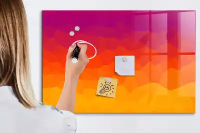 Pizarra magnética con rotulador modelo Amanecer
