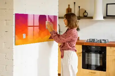 Pizarra magnética con rotulador modelo Amanecer