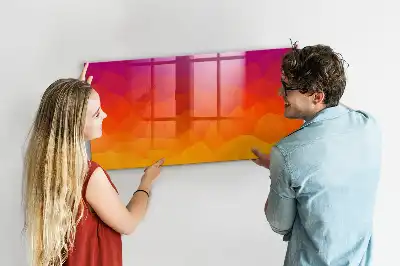 Pizarra magnética con rotulador modelo Amanecer