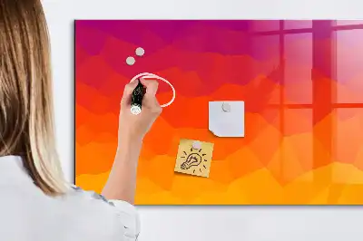 Pizarra magnética con rotulador modelo Amanecer