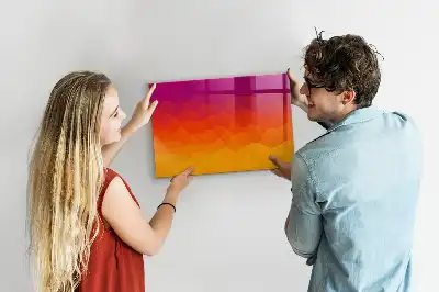Pizarra magnética con rotulador modelo Amanecer