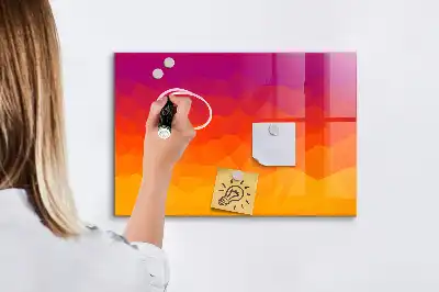 Pizarra magnética con rotulador modelo Amanecer