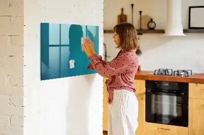 Pizarra magnética para dibujar diseño de abstracción marina