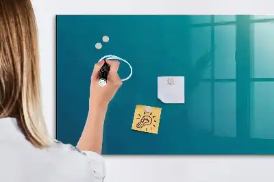 Pizarra magnética para dibujar diseño de abstracción marina