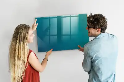 Pizarra magnética para dibujar diseño de abstracción marina