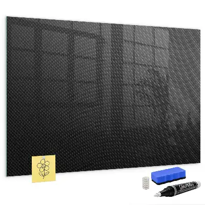 Pizarra magnética con rotulador diseño de abstracción oscura