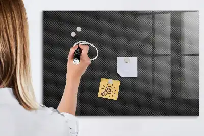 Pizarra magnética con rotulador diseño de abstracción oscura