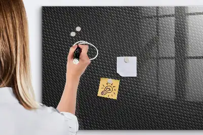 Pizarra magnética con rotulador diseño de abstracción oscura