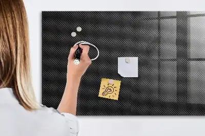 Pizarra magnética con rotulador diseño de abstracción oscura