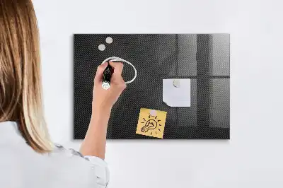 Pizarra magnética con rotulador diseño de abstracción oscura