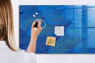Pizarra magnética para dibujar pluma de ave
