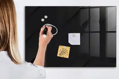 Pizarra magnética para dibujar con diseño de patrón para pared oscura