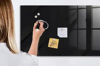 Pizarra magnética para dibujar con diseño de patrón para pared oscura