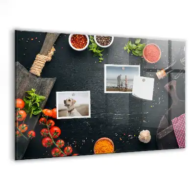 Pizarra magnética con rotulador accesorio de cocina