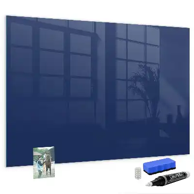 Pizarra magnética para dibujar en color azul