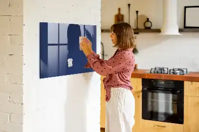 Pizarra magnética para dibujar en color azul