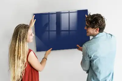 Pizarra magnética para dibujar en color azul