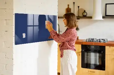 Pizarra magnética para dibujar en color azul