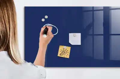 Pizarra magnética para dibujar en color azul