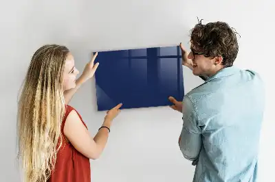 Pizarra magnética para dibujar en color azul