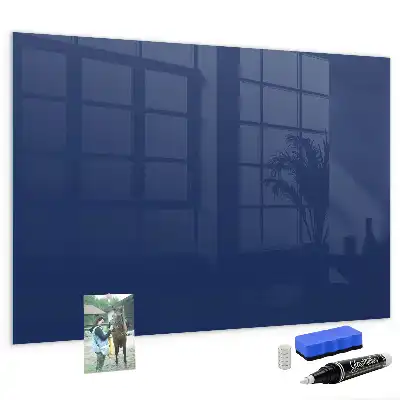 Pizarra magnética para dibujar en color azul