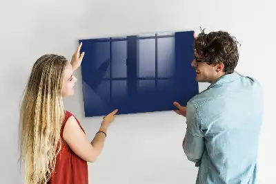 Pizarra magnética para dibujar en color azul