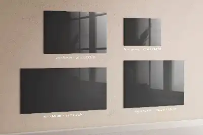 Pizarra magnética para dibujar en color gris