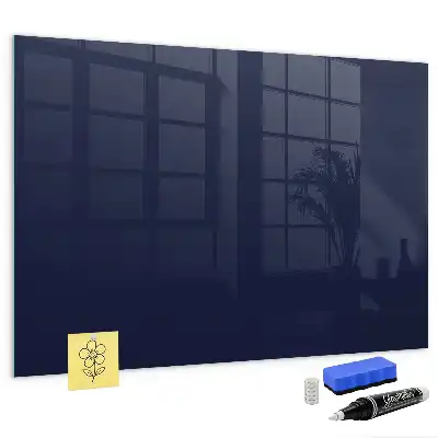 Pizarra magnética para dibujar en color azul noche oscuro