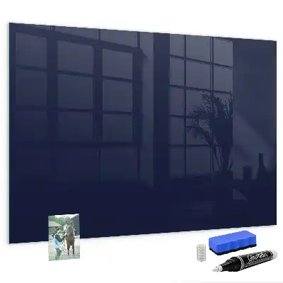 Pizarra magnética para dibujar en color azul noche oscuro