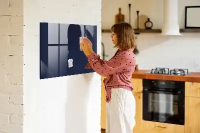 Pizarra magnética para dibujar en color azul noche oscuro