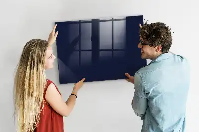 Pizarra magnética para dibujar en color azul noche oscuro
