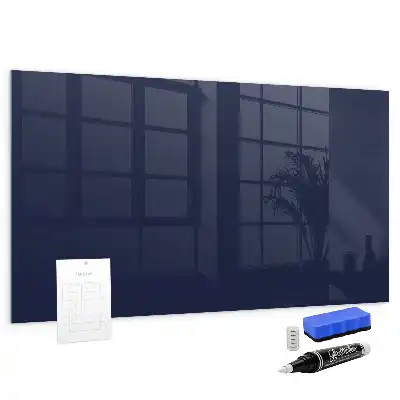 Pizarra magnética para dibujar en color azul noche oscuro