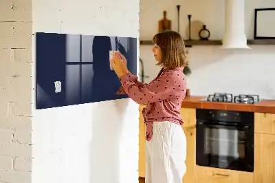Pizarra magnética para dibujar en color azul noche oscuro