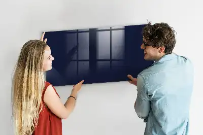 Pizarra magnética para dibujar en color azul noche oscuro