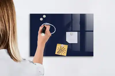 Pizarra magnética para dibujar en color azul noche oscuro
