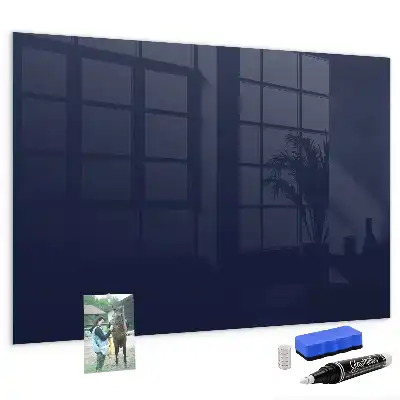 Pizarra magnética para dibujar en color azul noche oscuro