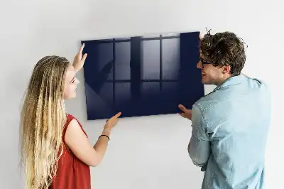 Pizarra magnética para dibujar en color azul noche oscuro