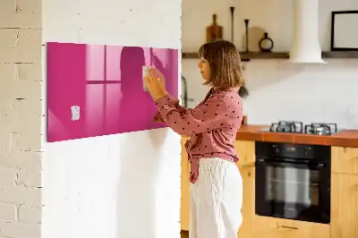 Pizarra magnética para dibujar en color rosa intenso