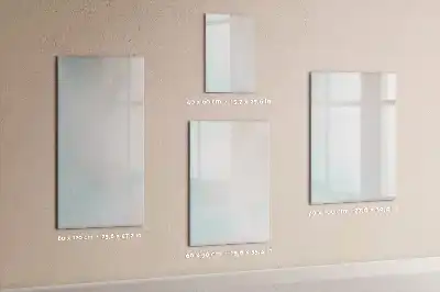 Pizarra magnética decorativa con rotulador diseño de abstracción pastel