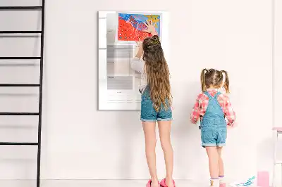 Planificador semanal pizarra magnética decorativa con rotulador