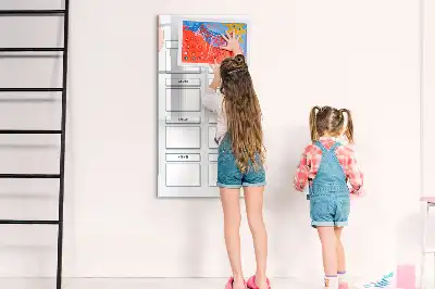 Pizarra magnética decorativa con rotulador incluida para tablero de visión