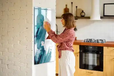Pizarra magnética decorativa con rotulador incluido