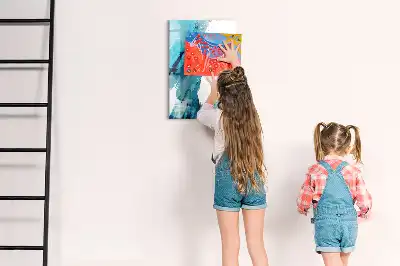 Pizarra magnética decorativa con rotulador incluido